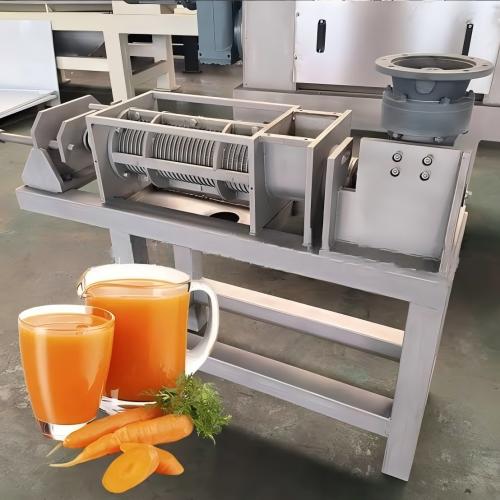 Open carrot juicer crushing and separation assembly Open carrot juicer crushing and separation assembly