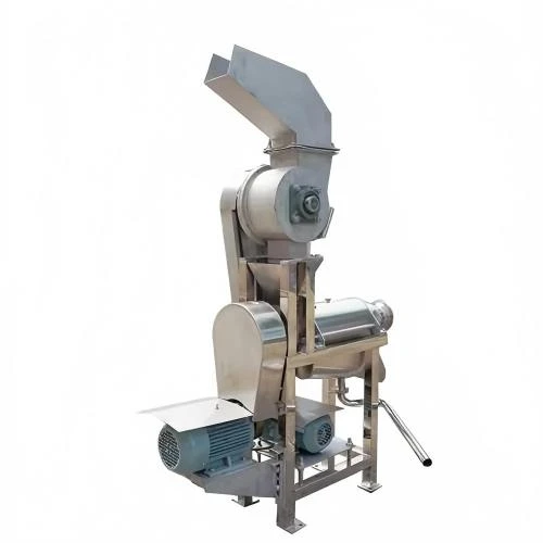 product-1-1 Side view of integrated lemon crusher and screw juicer