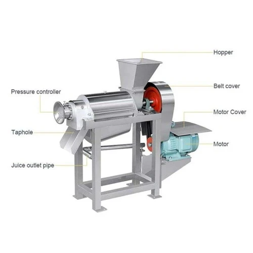 coconut-screw-press-juicer-structure-diagram Coconut screw press juicer structure diagram